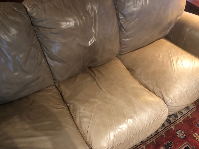 Help in making a decision to repair Natuzzi sofa